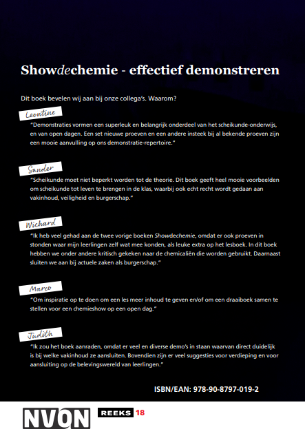 showdechemie3-achterkant.png ShowdeChemie - Effectief Demonstreren
